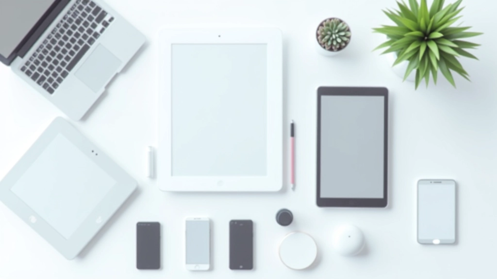 Různé mobilní zařízení zobrazující responzivní webové rozhraní s optimálním rozložením