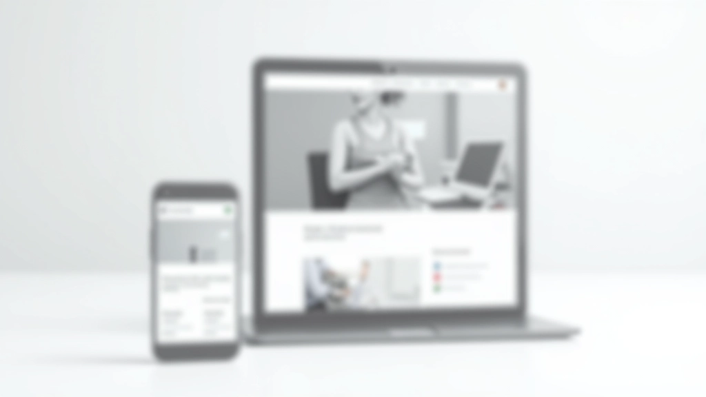 Mobilní telefon a tablet zobrazující responzivní webové rozhraní na různých velikostech obrazovky