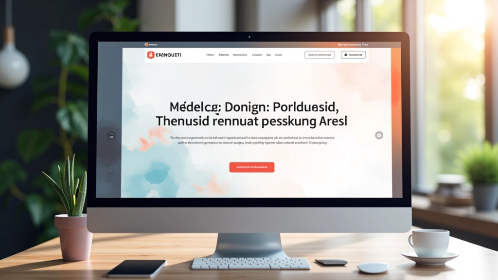 Webový design s harmonickou barevnou kombinací a kontrastem