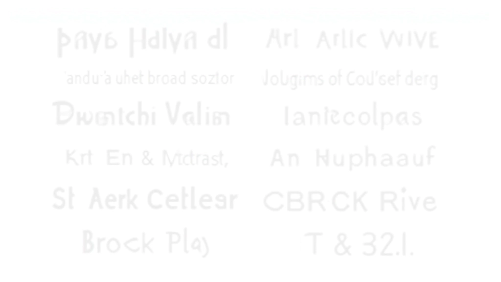 Různé typy písem a jejich velikosti pro webový obsah